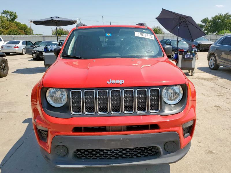 ZACNJBAB1KPK03004 - 2019 JEEP RENEGADE SPORT ORANGE photo 5