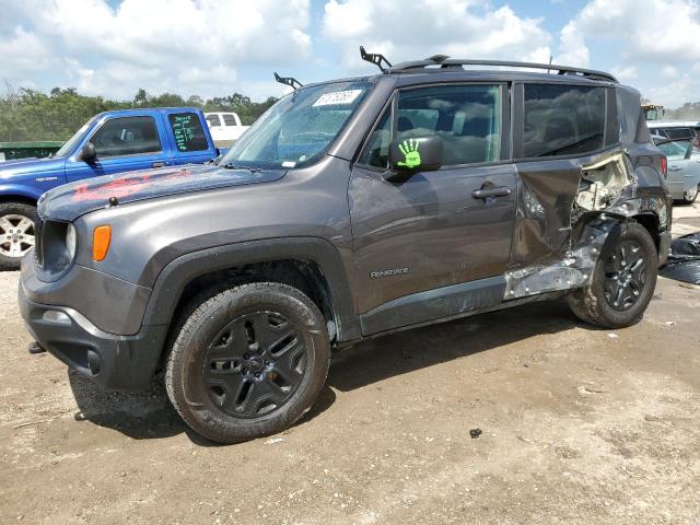 ZACNJBAB8KPK22228 - 2019 JEEP RENEGADE SPORT GRAY photo 1