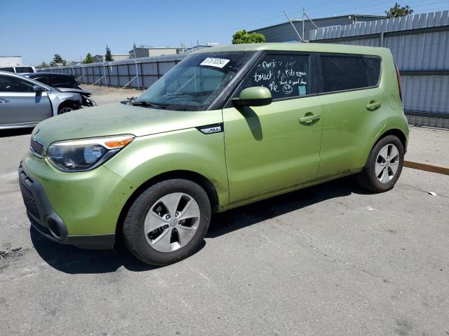 KNDJN2A26G7835393 - 2016 KIA SOUL GREEN photo 1