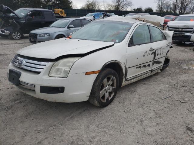 3FAHP07Z59R184468 - 2009 FORD FUSION SE WHITE photo 2