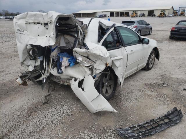 3FAHP07Z59R184468 - 2009 FORD FUSION SE WHITE photo 4