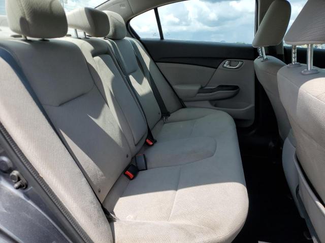 19XFB2F87DE056950 - 2013 HONDA CIVIC EX GRAY photo 10