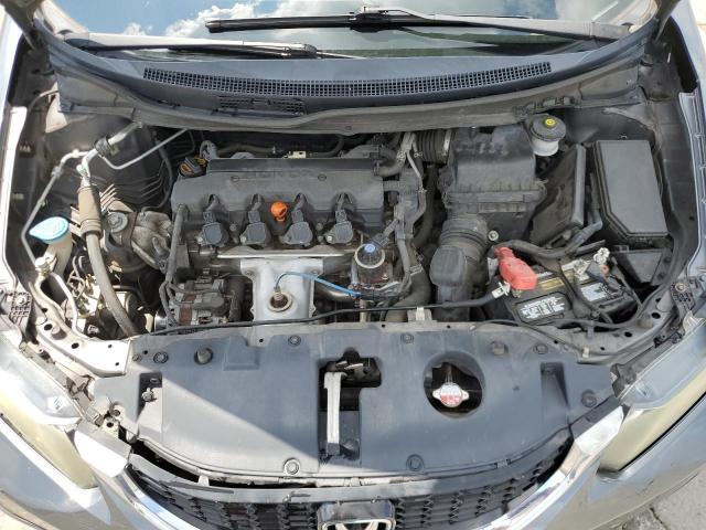 19XFB2F87DE056950 - 2013 HONDA CIVIC EX GRAY photo 11