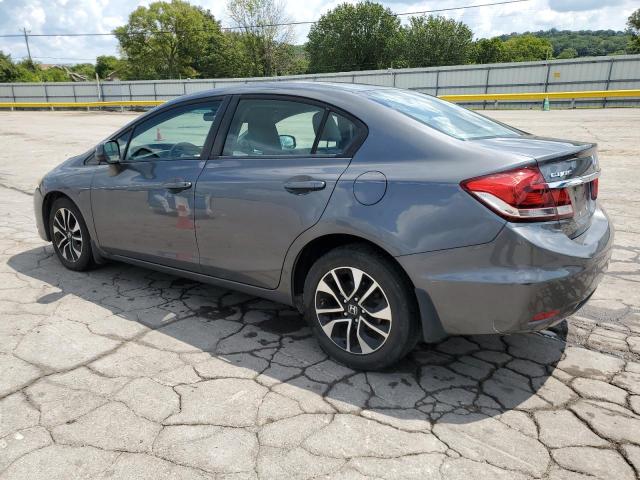 19XFB2F87DE056950 - 2013 HONDA CIVIC EX GRAY photo 2