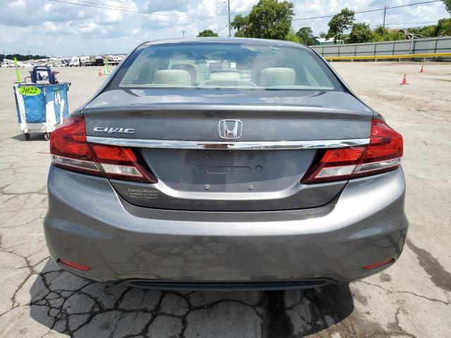 19XFB2F87DE056950 - 2013 HONDA CIVIC EX GRAY photo 6