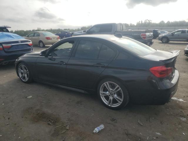 WBA8D9G52JNU72022 - 2018 BMW 330 XI BLACK photo 2