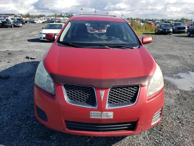 5Y2SL67869Z453353 - 2009 PONTIAC VIBE RED photo 5