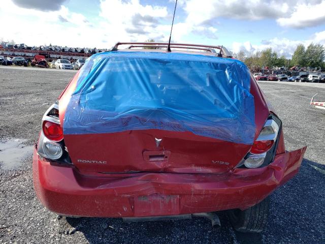 5Y2SL67869Z453353 - 2009 PONTIAC VIBE RED photo 6