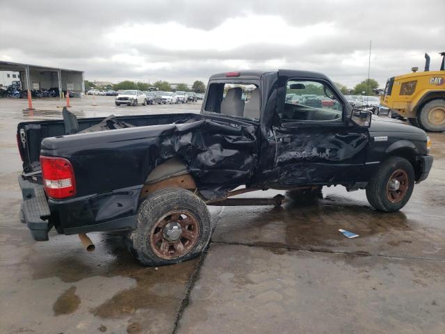 1FTYR10D27PA19264 - 2007 FORD RANGER BLACK photo 3