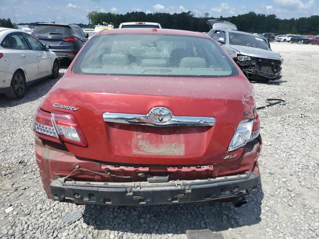 4T4BF3EK1AR013340 - 2010 TOYOTA CAMRY BASE RED photo 6