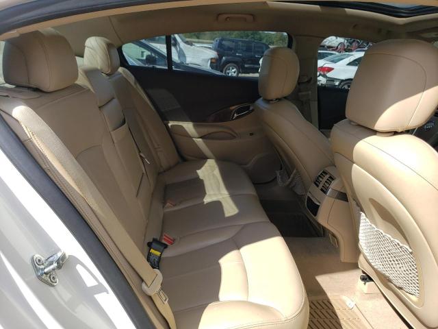 1G4GE5ED5BF354066 - 2011 BUICK LACROSSE CXS WHITE photo 10
