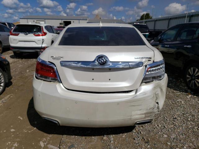 1G4GE5ED5BF354066 - 2011 BUICK LACROSSE CXS WHITE photo 6