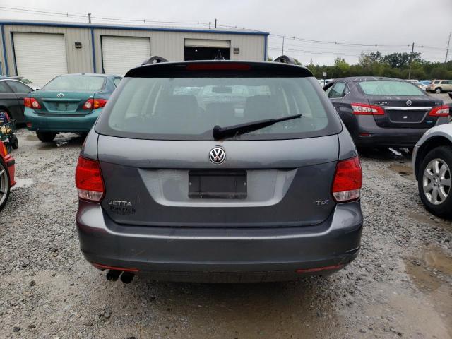 3VWPL7AJ4DM695928 - 2013 VOLKSWAGEN JETTA TDI GRAY photo 6