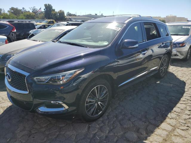 5N1DL0MM0KC517088 - 2019 INFINITI QX60 LUXE BLUE photo 1