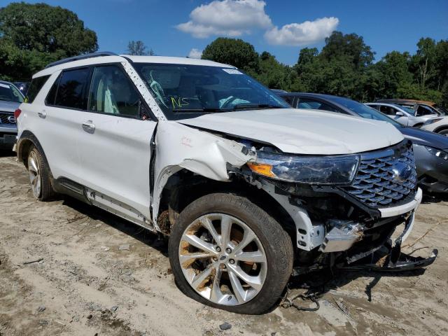 1FM5K8HC2NGB15156 - 2022 FORD EXPLORER PLATINUM WHITE photo 4