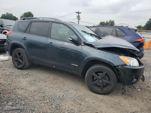 2T3DK4DV8AW017148 - 2010 TOYOTA RAV4 LIMITED BLUE photo 4