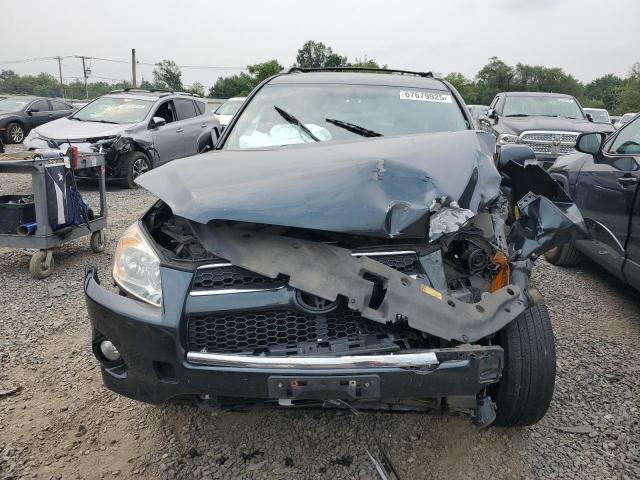 2T3DK4DV8AW017148 - 2010 TOYOTA RAV4 LIMITED BLUE photo 5