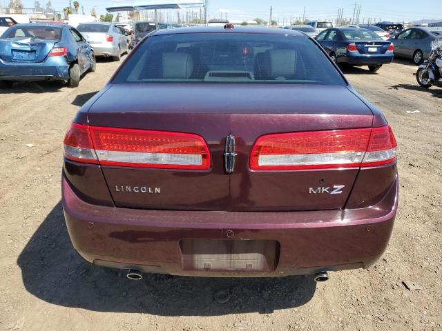 3LNHL2GC0BR772468 - 2011 LINCOLN MKZ BURGUNDY photo 6