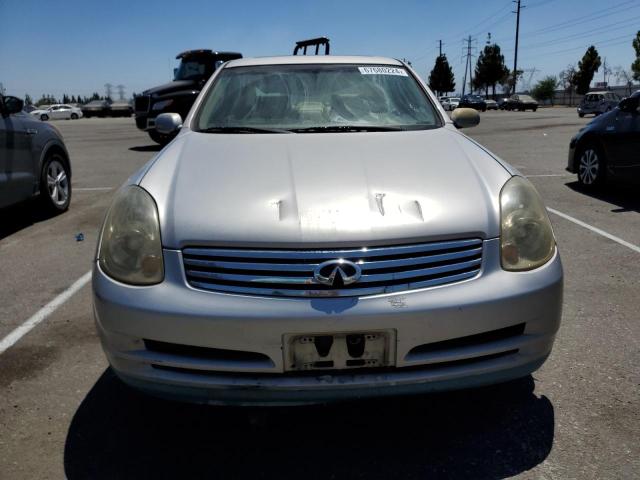 JNKCV51E93M313825 - 2003 INFINITI G35 SILVER photo 5