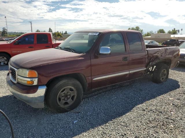 2GTEC19V911275177 - 2001 GMC NEW SIERRA C1500 MAROON photo 1