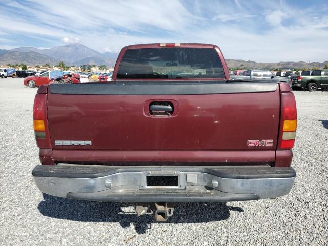 2GTEC19V911275177 - 2001 GMC NEW SIERRA C1500 MAROON photo 6