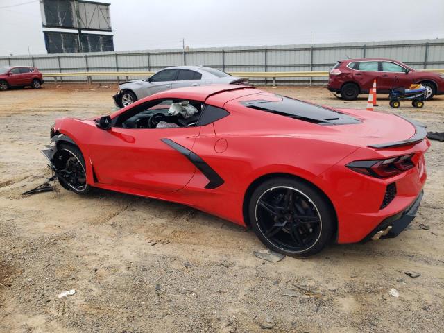 1G1YA2D46M5116393 - 2021 CHEVROLET CORVETTE STINGRAY 1LT RED photo 2