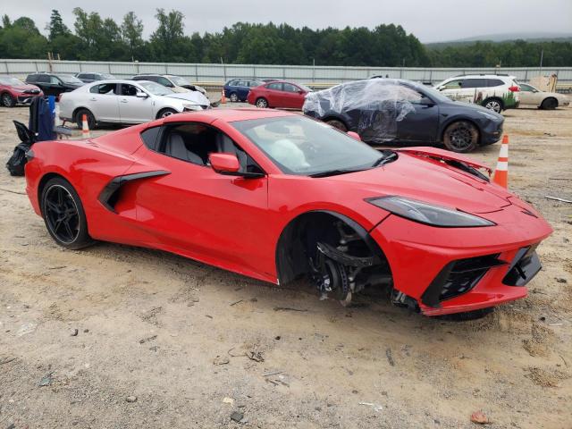 1G1YA2D46M5116393 - 2021 CHEVROLET CORVETTE STINGRAY 1LT RED photo 4