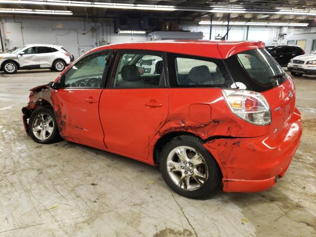 2T1KR32E88C714484 - 2008 TOYOTA COROLLA MA XR RED photo 2