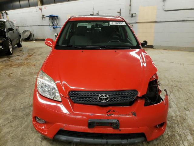 2T1KR32E88C714484 - 2008 TOYOTA COROLLA MA XR RED photo 5