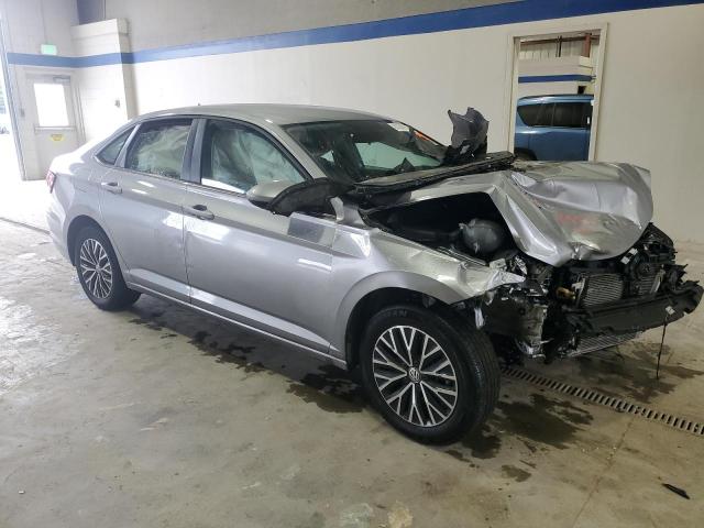 3VWC57BUXMM048113 - 2021 VOLKSWAGEN JETTA S SILVER photo 4