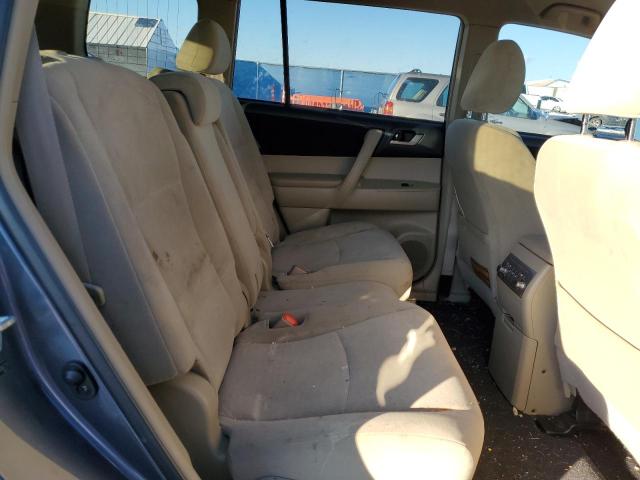5TDZK3EH8CS084779 - 2012 TOYOTA HIGHLANDER BASE أزرق صورة 11