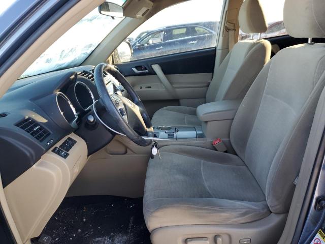 5TDZK3EH8CS084779 - 2012 TOYOTA HIGHLANDER BASE أزرق صورة 7