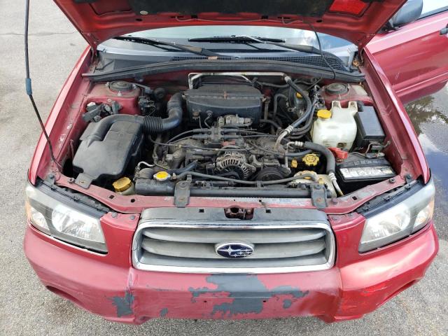 JF1SG65673H765674 - 2003 SUBARU FORESTER 2.5XS BURGUNDY photo 12