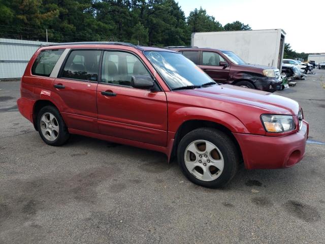 JF1SG65673H765674 - 2003 SUBARU FORESTER 2.5XS BURGUNDY photo 4