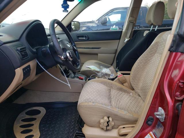 JF1SG65673H765674 - 2003 SUBARU FORESTER 2.5XS BURGUNDY photo 7