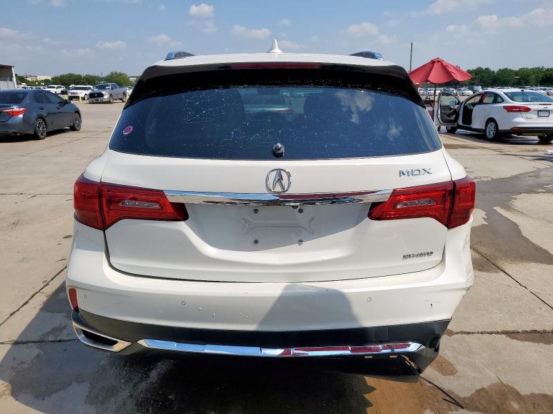 5FRYD4H94HB041261 - 2017 ACURA MDX ADVANCE WHITE photo 6