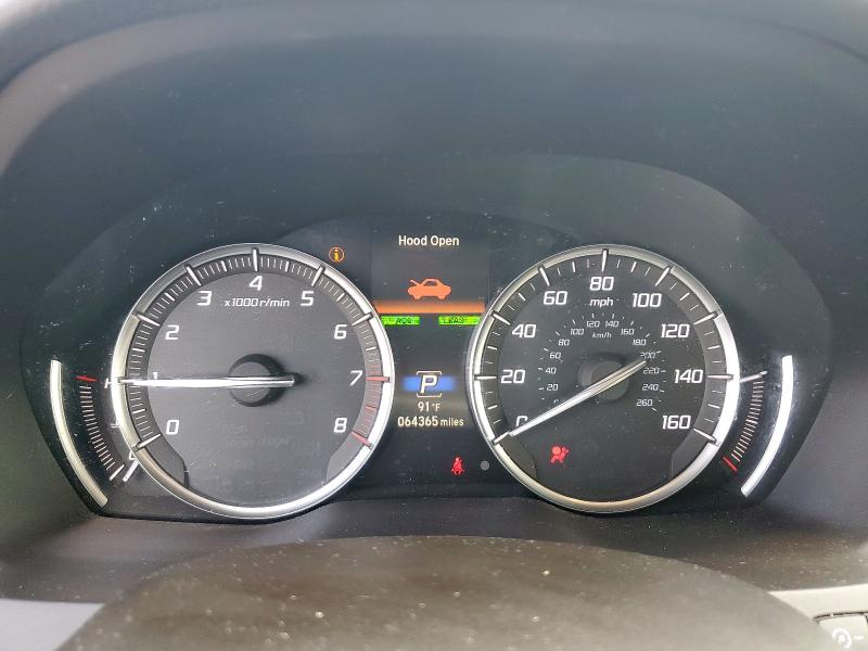 5FRYD4H94HB041261 - 2017 ACURA MDX ADVANCE WHITE photo 9