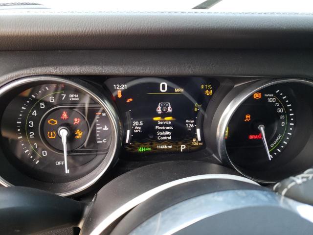 1C4JJXP67NW207672 - 2022 JEEP WRANGLER U SAHARA 4XE CHARCOAL photo 9