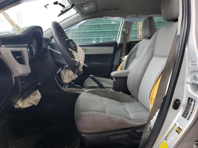 5YFBURHE0GP444237 - 2016 TOYOTA COROLLA L SILVER photo 7