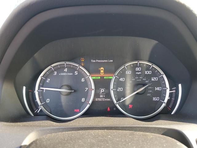 19UUB1F39LA010075 - 2020 ACURA TLX WHITE photo 9