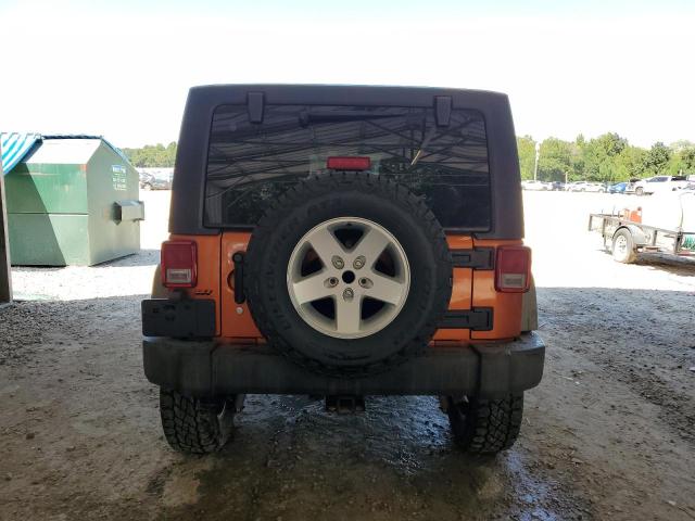 1J4BA3H12BL638718 - 2011 JEEP WRANGLER U SPORT ORANGE photo 6