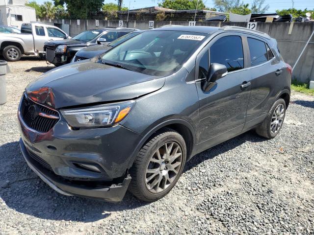 KL4CJ1SB1JB653791 - 2018 BUICK ENCORE SPORT TOURING CHARCOAL photo 1