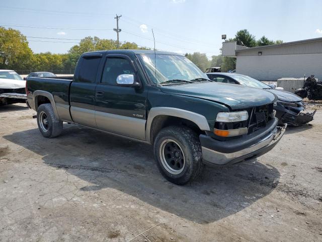 2GCEK19T821140162 - 2002 CHEVROLET SILVERADO K1500 GREEN photo 4