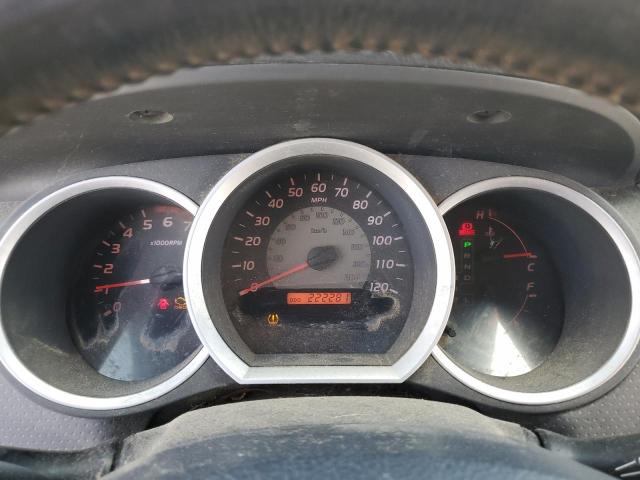 5TEUU42N76Z219648 - 2006 TOYOTA TACOMA ACCESS CAB ვერცხლისფერი ფოტო 9