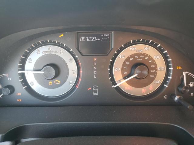 5FNRL5H66GB041507 - 2016 HONDA ODYSSEY EXL CHARCOAL photo 9