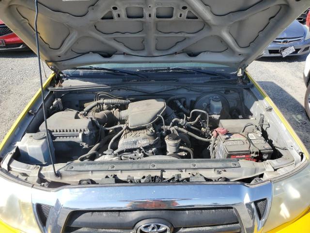 5TETX22N06Z243362 - 2006 TOYOTA TACOMA ACCESS CAB ყვითელი ფოტო 11