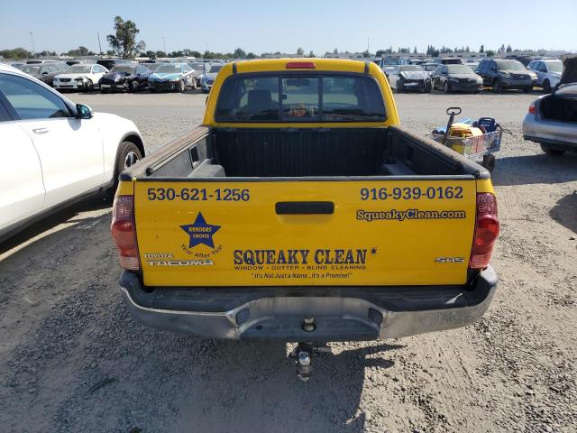 5TETX22N06Z243362 - 2006 TOYOTA TACOMA ACCESS CAB ყვითელი ფოტო 6