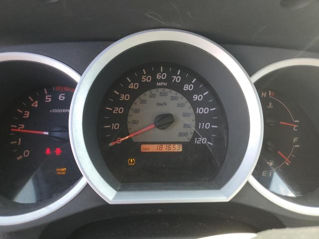 5TETX22N06Z243362 - 2006 TOYOTA TACOMA ACCESS CAB ყვითელი ფოტო 9