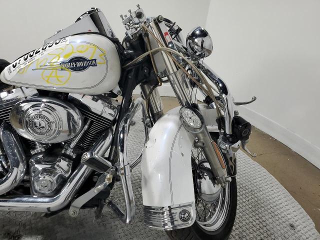 1HD1BWB175Y037514 - 2005 HARLEY-DAVIDSON FLSTCI WHITE photo 10