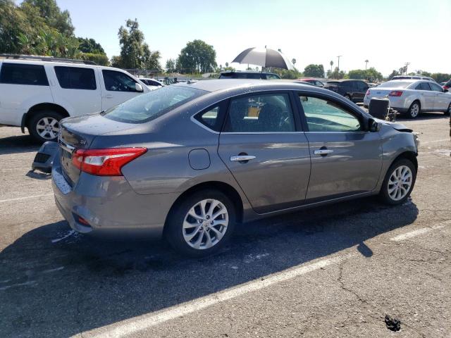 3N1AB7AP7KY314582 - 2019 NISSAN SENTRA S GRAY photo 3